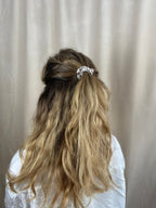 2 Pack Hair Tie Vintage Metallic Rose  Scrunchie Premium Hair Accessories | Made in Germany | Sustainable Susi