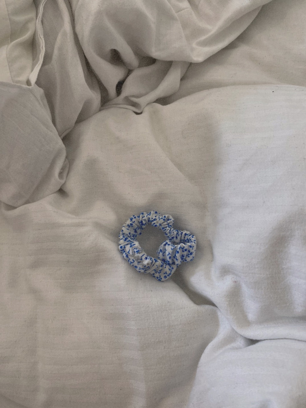 Hair Tie Rebirth Forget-me-not Embroidered
